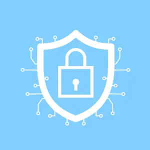 Free cybersecurity lock encryption vector