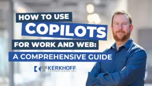 Webinar about how to use Microsoft Copilot for work and web