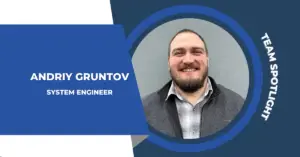 Team Spotlight: Andriy Gruntov